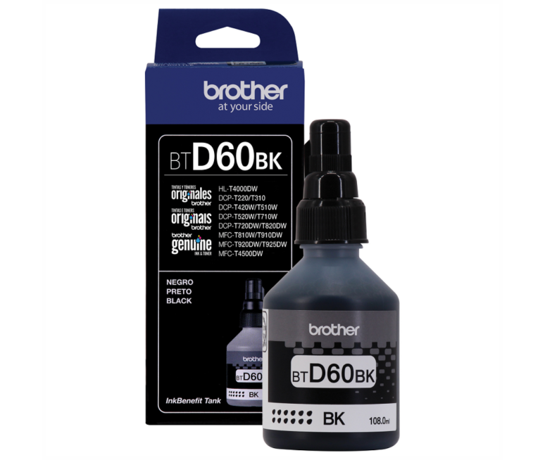 BOTELLA DE TINTA 100% ORIGINAL BROTHER NEGRO