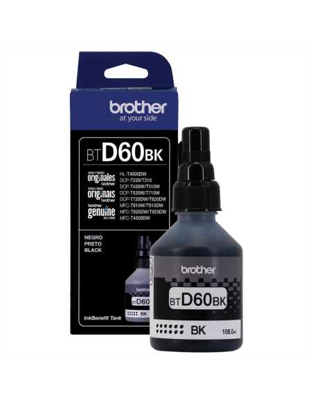 BOTELLA DE TINTA 100% ORIGINAL BROTHER NEGRO