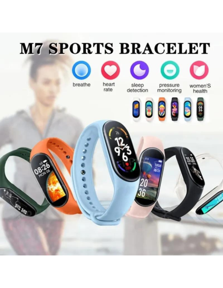 RELOJ INTELIGENTE DEPORTIVO PULSERA M7