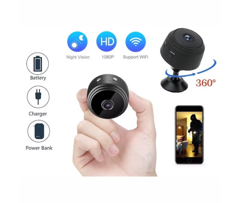 MINI CAMARA ESPIA WIFI MAGNETICA A9