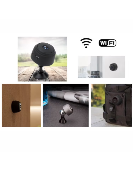 MINI CAMARA ESPIA WIFI MAGNETICA A9