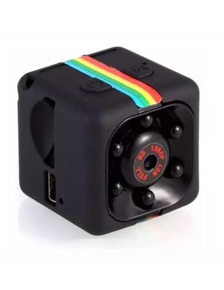 MINI CAMARA ESPIA SQ11 VISION NOCTURNA FULL HD CON SENSOR DE MOVIMIENTO