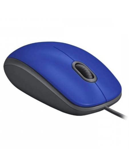 MOUSE ALAMBRICO LOGITECH M110 SILENT USB AZUL
