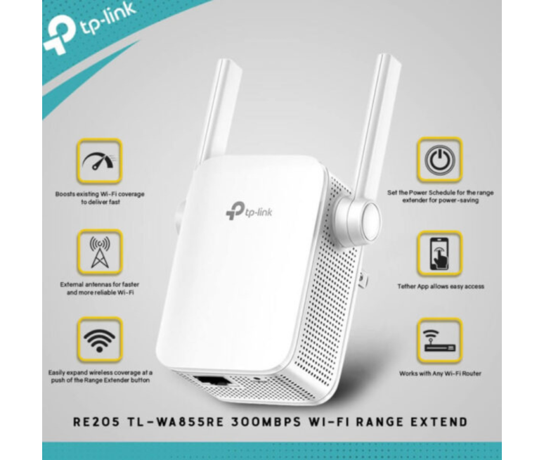 EXTENSOR DE COBERTURA WIFI A 300 MBPS...