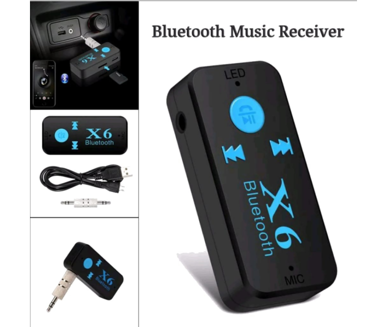 BLUETOOTH INALAMBRICO JACK 3.5MM X6