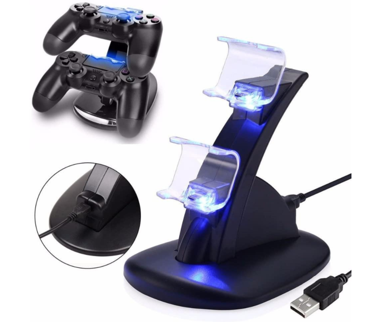 SOPORTE CARGADOR PALANCA PS4
