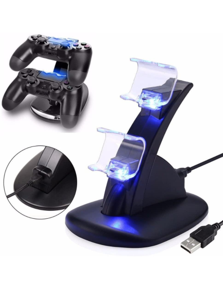 SOPORTE CARGADOR PALANCA PS4