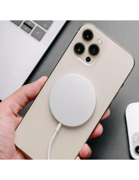 CARGADOR INALAMBRICO MAGNETICO REDONDO IPHONE