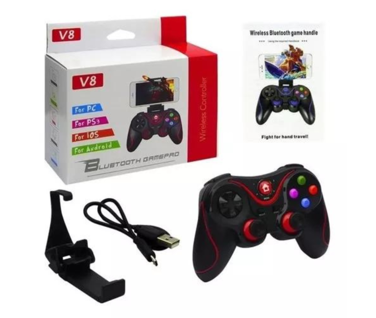 PALANCA GAMEPAD V8 BLUETOOTH CONTROL...