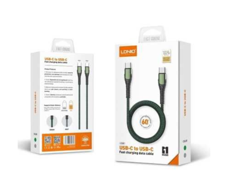 CABLE LDNIO LC101 1M 60W TIPO C A TIPO C