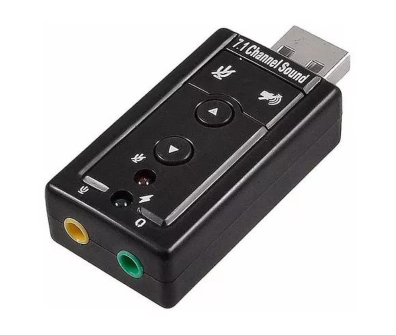 TARJETA DE AUDIO USB ADAPTADOR