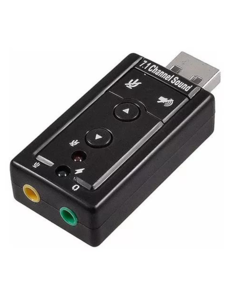 TARJETA DE AUDIO USB ADAPTADOR