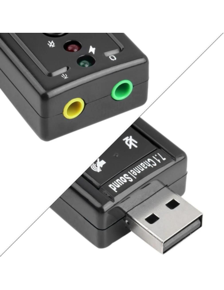 TARJETA DE AUDIO USB ADAPTADOR