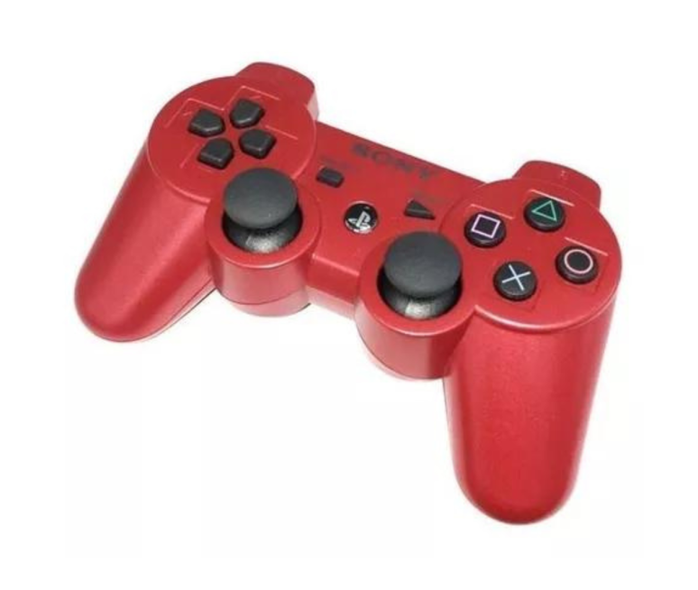 PALANCA MANDO PS3 NEGRO - ROJO