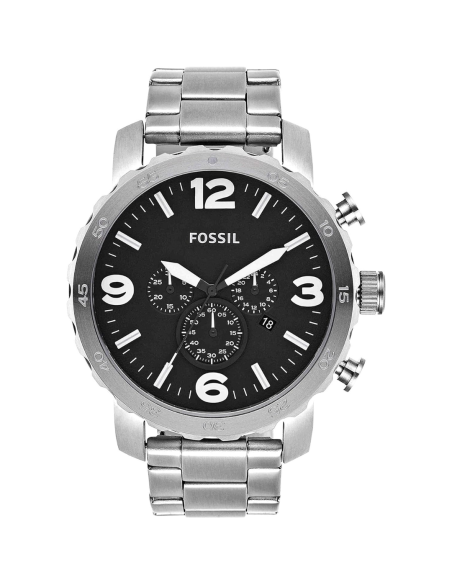 RELOJ FOSSIL NATE JR1353 CORREA ACERO INOXIDABLE 50MM