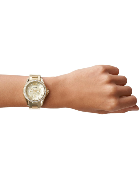 RELOJ FOSSIL RILEY ES3203 PULSERA ACERO INOXIDABLE 38MM