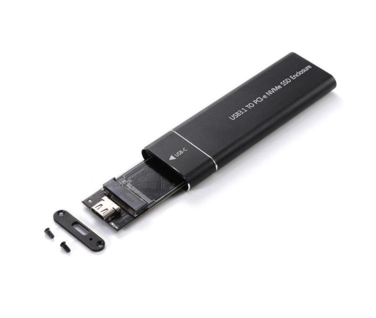 CASE ENCLOSURE M.2 SSD NVME NITRON DUAL TIPO C - USB 3.1