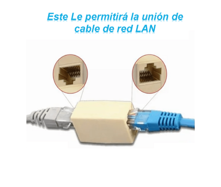 UNION 2 HEMBRAS RJ45