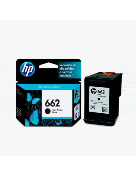 CARTUCHO HP 662 NEGRO 1515/2545/2515/2516/3515