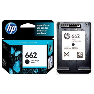 CARTUCHO HP 662 NEGRO...