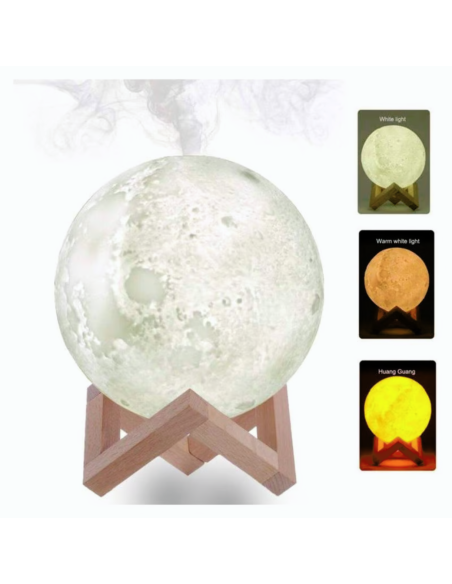 HUMIDIFICADOR LUNAR DE 13CM USB
