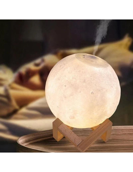 HUMIDIFICADOR LUNAR DE 13CM USB