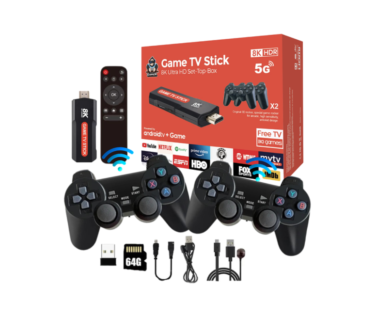 GAME TV STICK 8K ULTRA CON 2 PALANCAS
