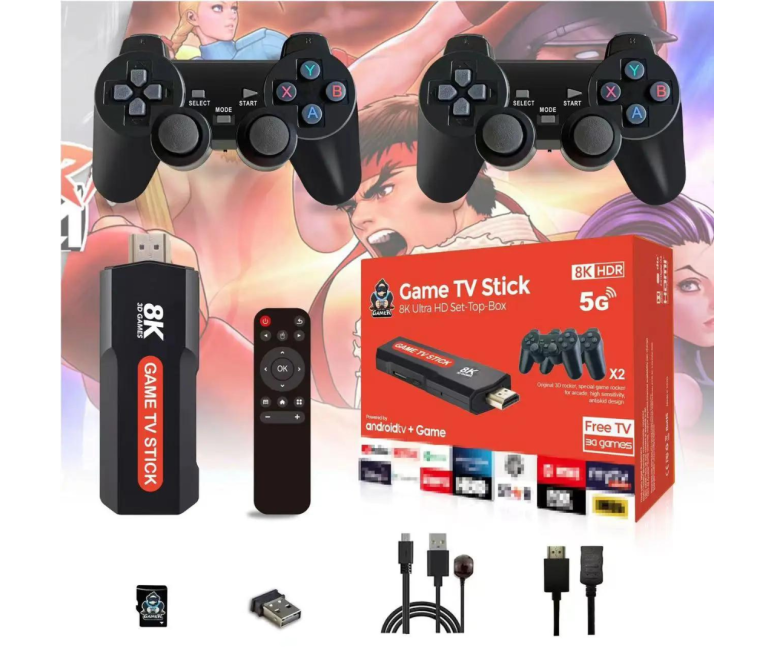 GAME TV STICK 8K ULTRA CON 2 PALANCAS