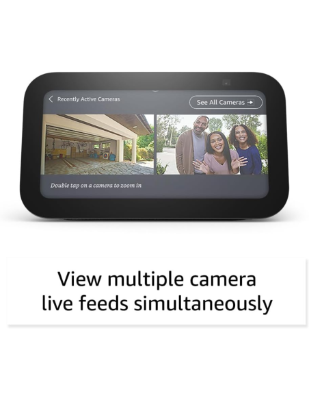AMAZON ECHO SHOW 5 ALEXA 3RA GENERACION PANTALLA INTELIGENTE CARBÓN