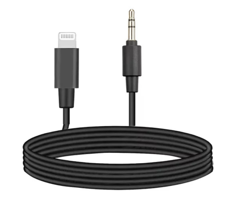 CABLE IPHONE MACHO A AUXILIAR MACHO 3.5 AUX910