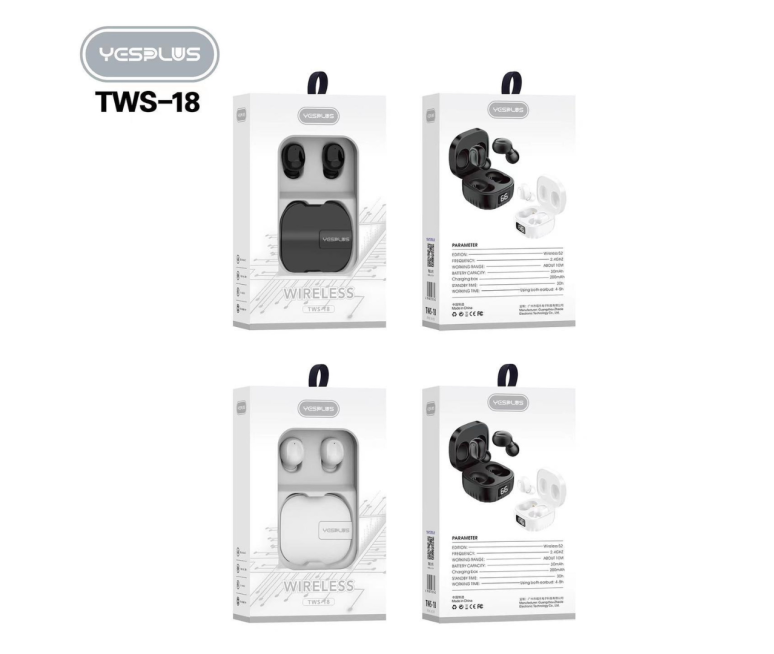 AIRPODS TWS-18 YESPLUS WIRELESS HEADSET