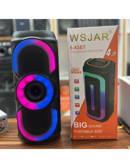 PARLANTE E-4109 - E-4107 4 PULGADAS X2 BLUETOOTH