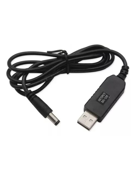 CABLE CONVERTIDOR PARA ROUTER DE 5V A 12V