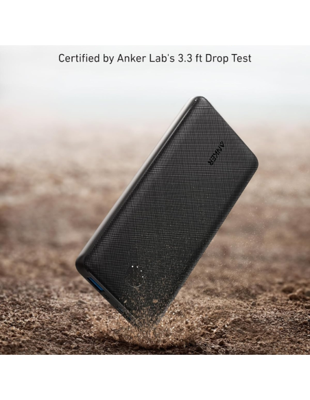 KIT - POWER BANK ANKER TECNOLOGIA DE CARGA POWERIQ 10000MAH + 2 CABLE 5V A 12V + ADAPTADOR TIPO C MACHO USB HEMBRA