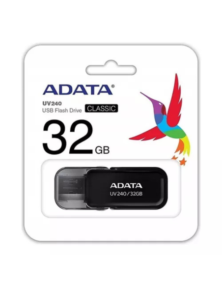 PENDRIVE ADATA 32GB UV240 USB 2.0 NEGRO