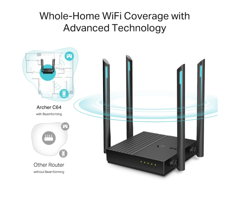 ROUTER TP-LINK MU-MIMO AC1200 C64...