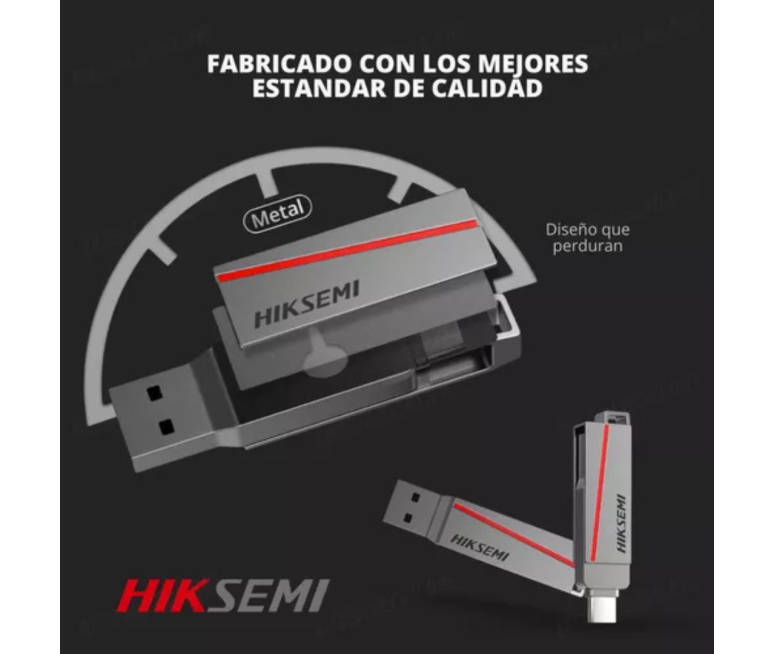 PENDRIVE HIKSEMI 32GB DUAL SIM 3.2 Y...