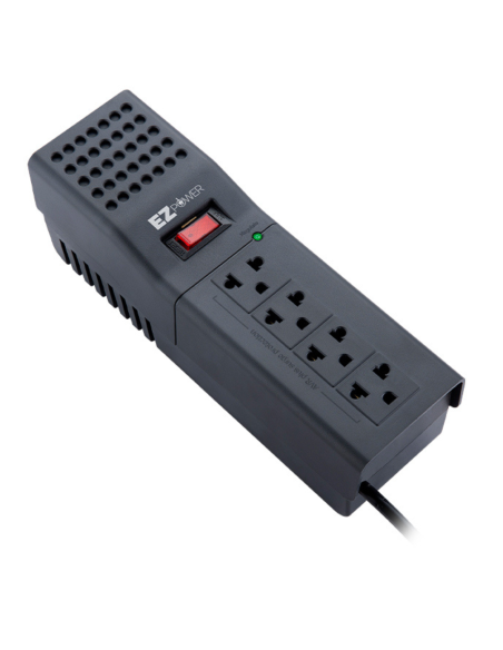 REGULADOR DE VOLTAJE EZ POWER 1000VA/500W 4 TOMAS 120V