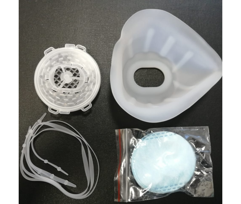 MASCARILLA KN95 DE SILICONA...