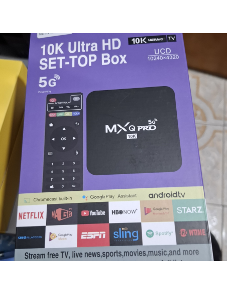 MI TV BOX  10K ULTRA HD 2 PRESENTACIONES