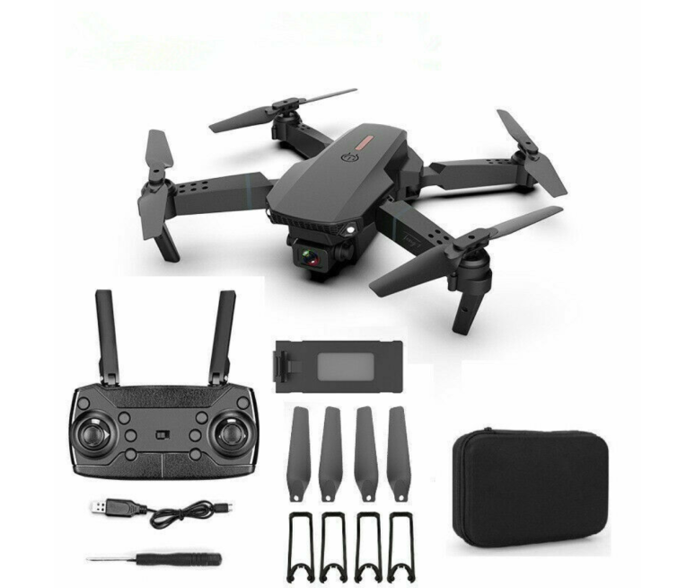DRONE E88 PRO CON CAMARA Y WIFI