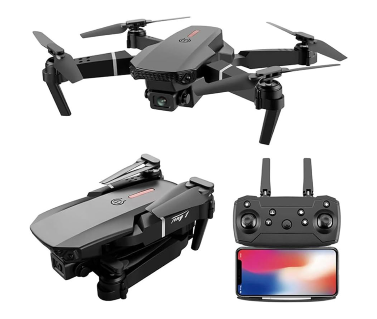 DRONE E88 PRO CON CAMARA Y WIFI