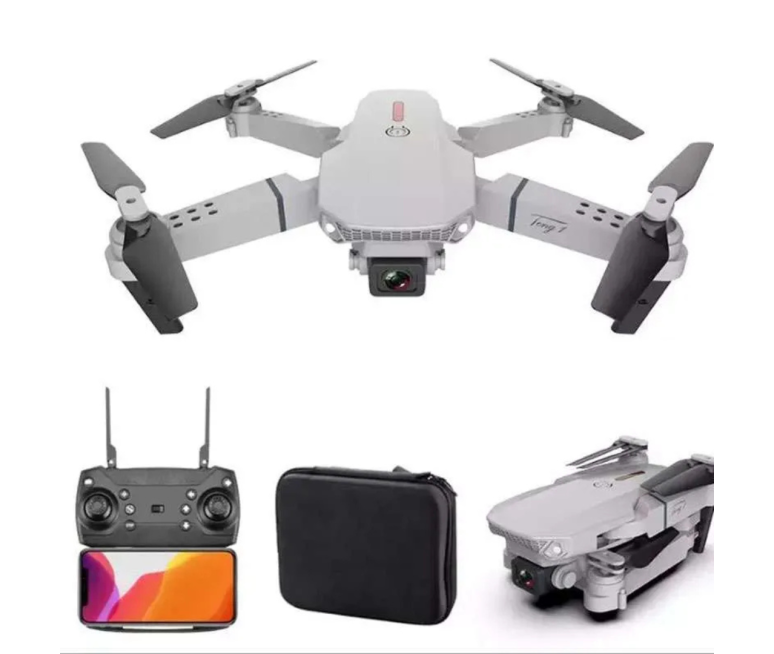 DRONE E88 PRO CON CAMARA Y WIFI