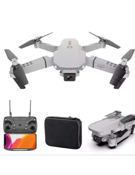 DRONE E88 PRO CON CAMARA Y WIFI