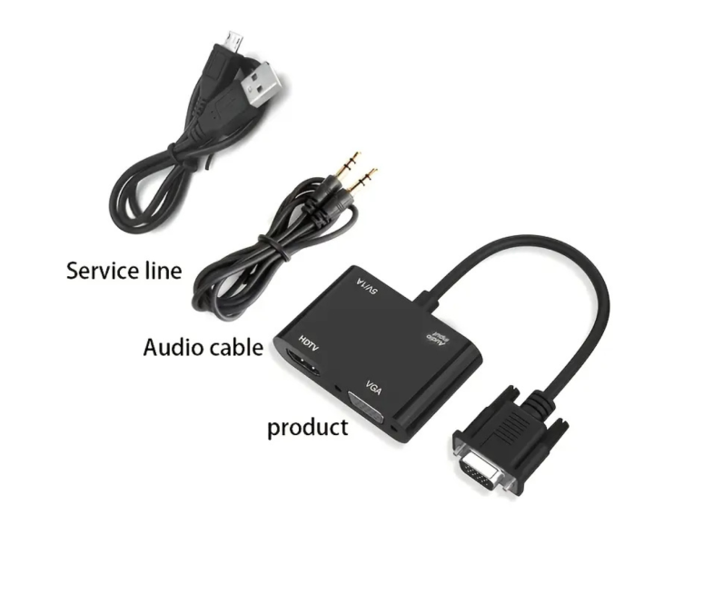 ADAPTADOR VGA MACHO A VGA HEMBRA -...