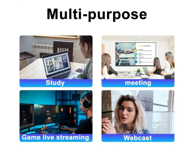 CAMARA CON MICROFONO HD VIDEO FULL...