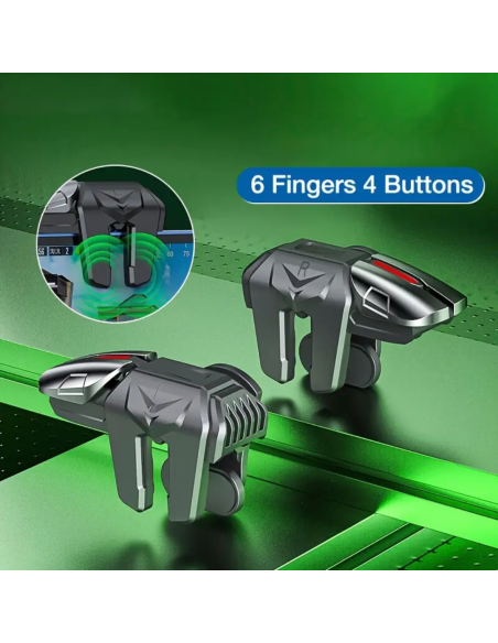 BOTONES DE DISPARO PARA PUGB CONTROLADOR DE JUEGO MOVIL PARA CELULARES