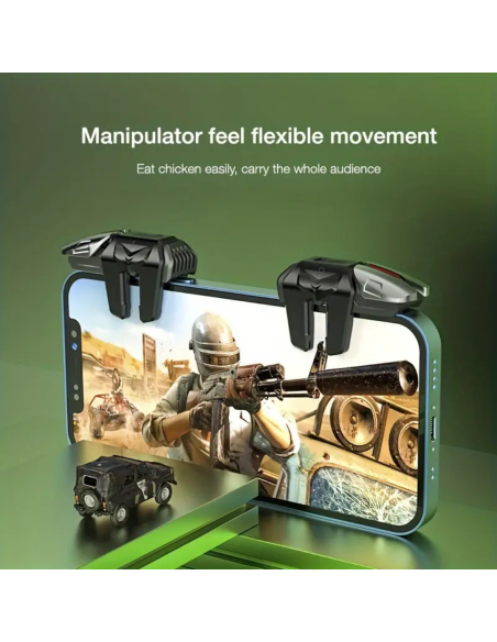 BOTONES DE DISPARO PARA PUGB CONTROLADOR DE JUEGO MOVIL PARA CELULARES