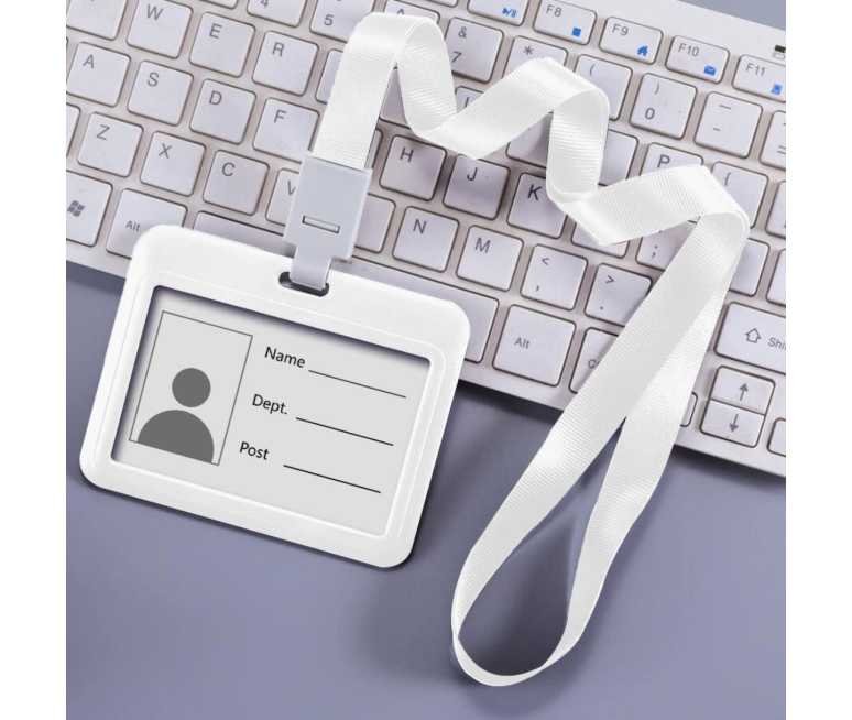 PORTACREDENCIAL HORIZONTAL GRIS...