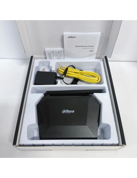ROUTER DAHUA DH-N3 N300 300MBPS 2 ANTENAS 4 PUERTOS